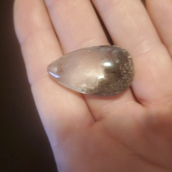 New Pear Shape Phantom Quartz Pendant. - Picture 6 of 9